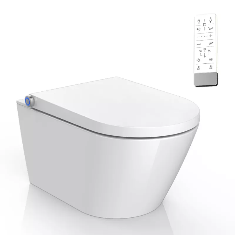 E400 Wall Hung Night Light Round Smart Toilet