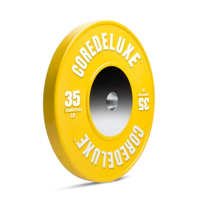 COREDELUXE IWF Competition Bumper Plates（Embossed Logo）25-55LB