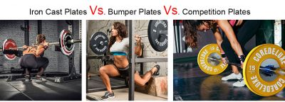 Iron Cast Plates Vs. Bumper Plates Vs. Competition Plates