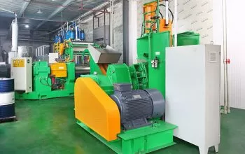 Closed rubber mixer
