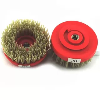 Snail Lock Diamond Grinding Brush 100mm