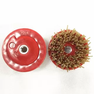 Granite Polishing Round Diamond Abrasive Brush In 4 Inch 100mm