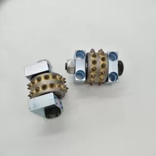 Diamond Bush Hammer Roller with 45 Pins