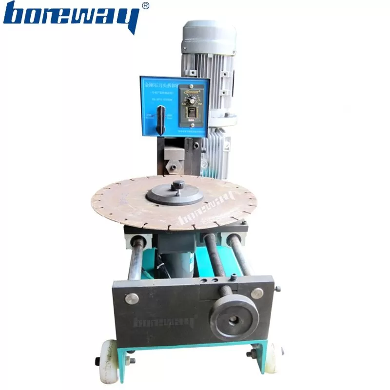 Automatic Hammer Machine For Removal Of Useless Segments From Diamond Saw Blade