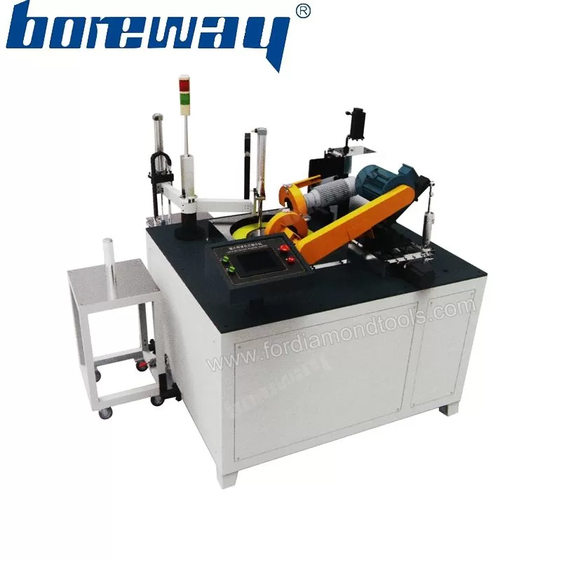 Polishing Machine For Polishing The Surface Of Diamond Saw Blade Matrix
