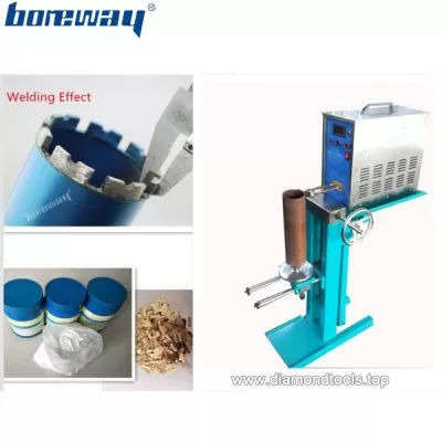 Brazing Machine For Black Diamond Segment Core Drill Bits Segments Welding Rack